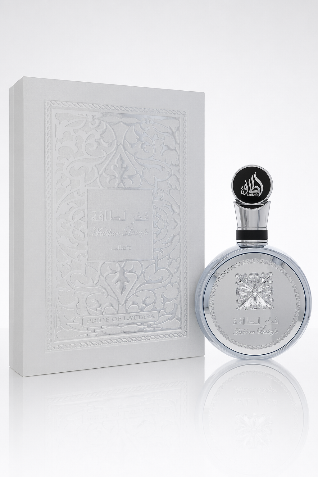 Lattafa Fakhar Platin Eau De Parfum Spray (Unisex) By Lattafa Default