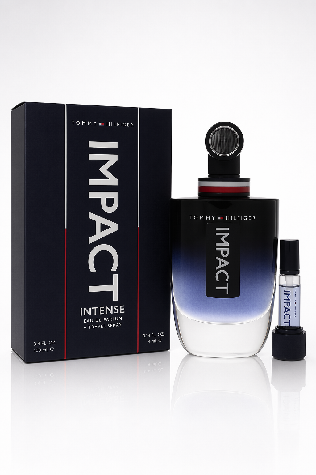 Tommy Hilfiger Impact Intense Eau De Parfum Spray + 0.14 Travel Spray By Tommy Hilfiger Default