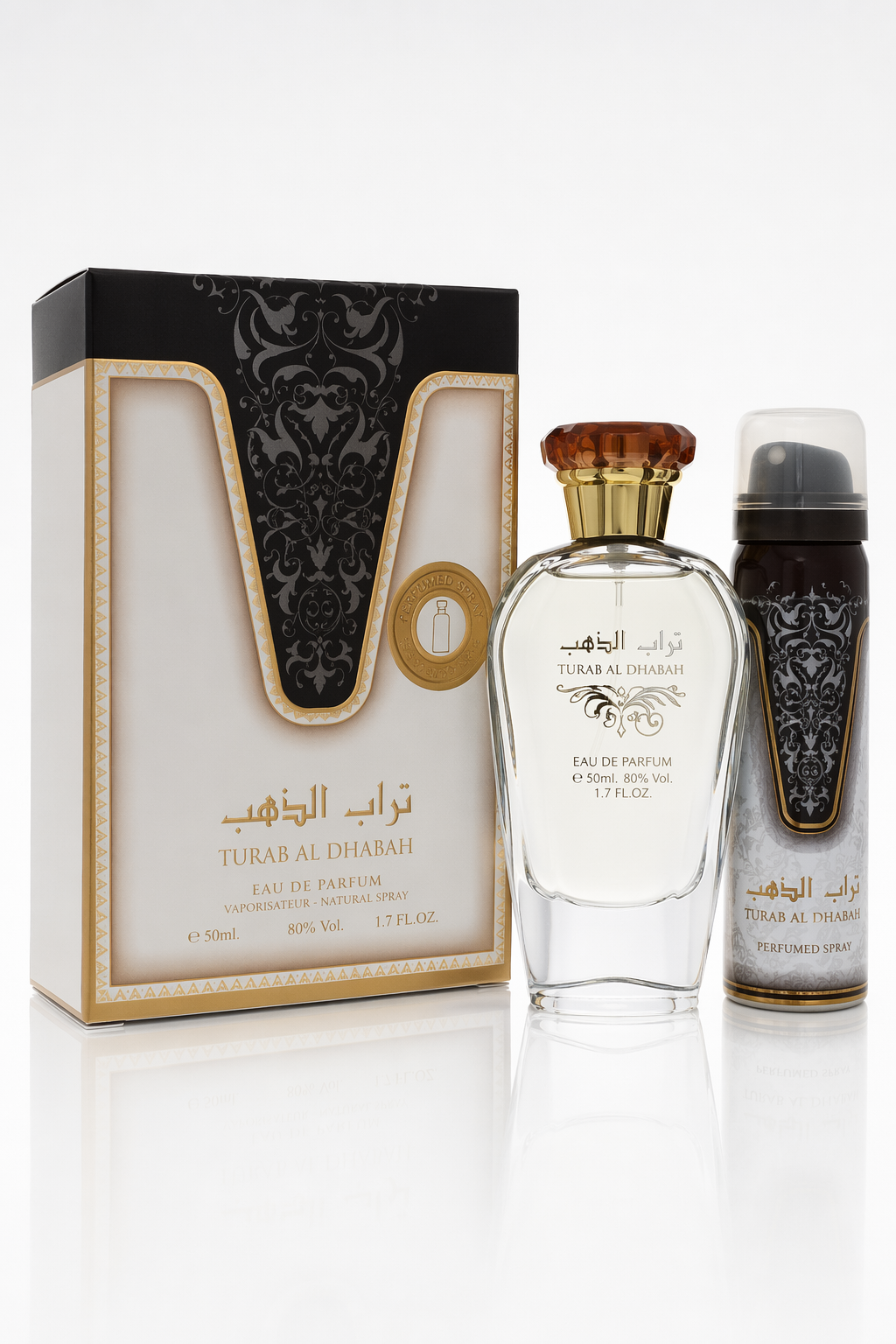 Ard Al Zaafaran Turab Al Dhabah Eau De Parfum Spray with 1.7 oz Perfumed Spray By Al Zaafaran Default