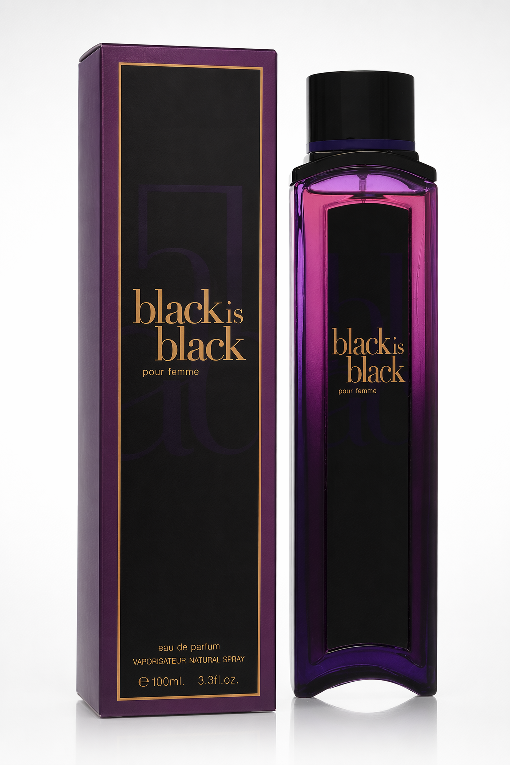 Black Is Black Travel Spray By Nu Parfums Default