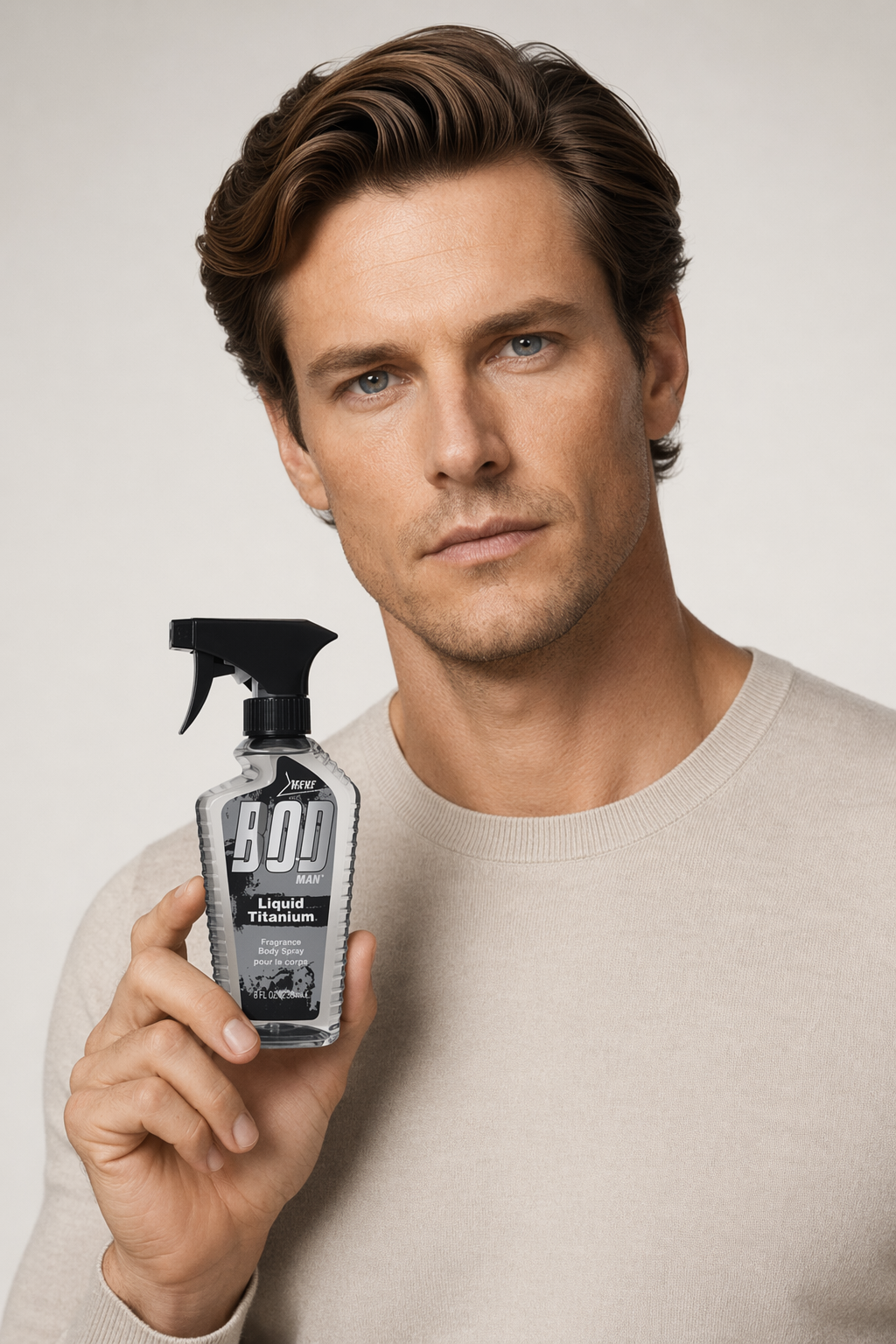 Bod Man Liquid Titanium Fragrance Body Spray By Parfums De Coeur Default