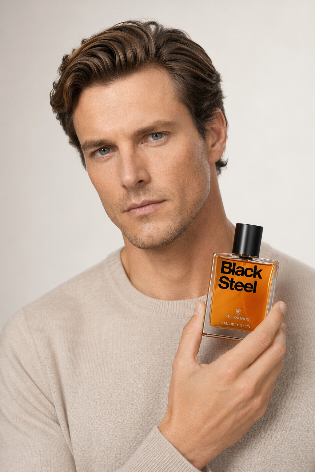 Victorinox Black Steel Eau De Toilette Spray By Victorinox Default