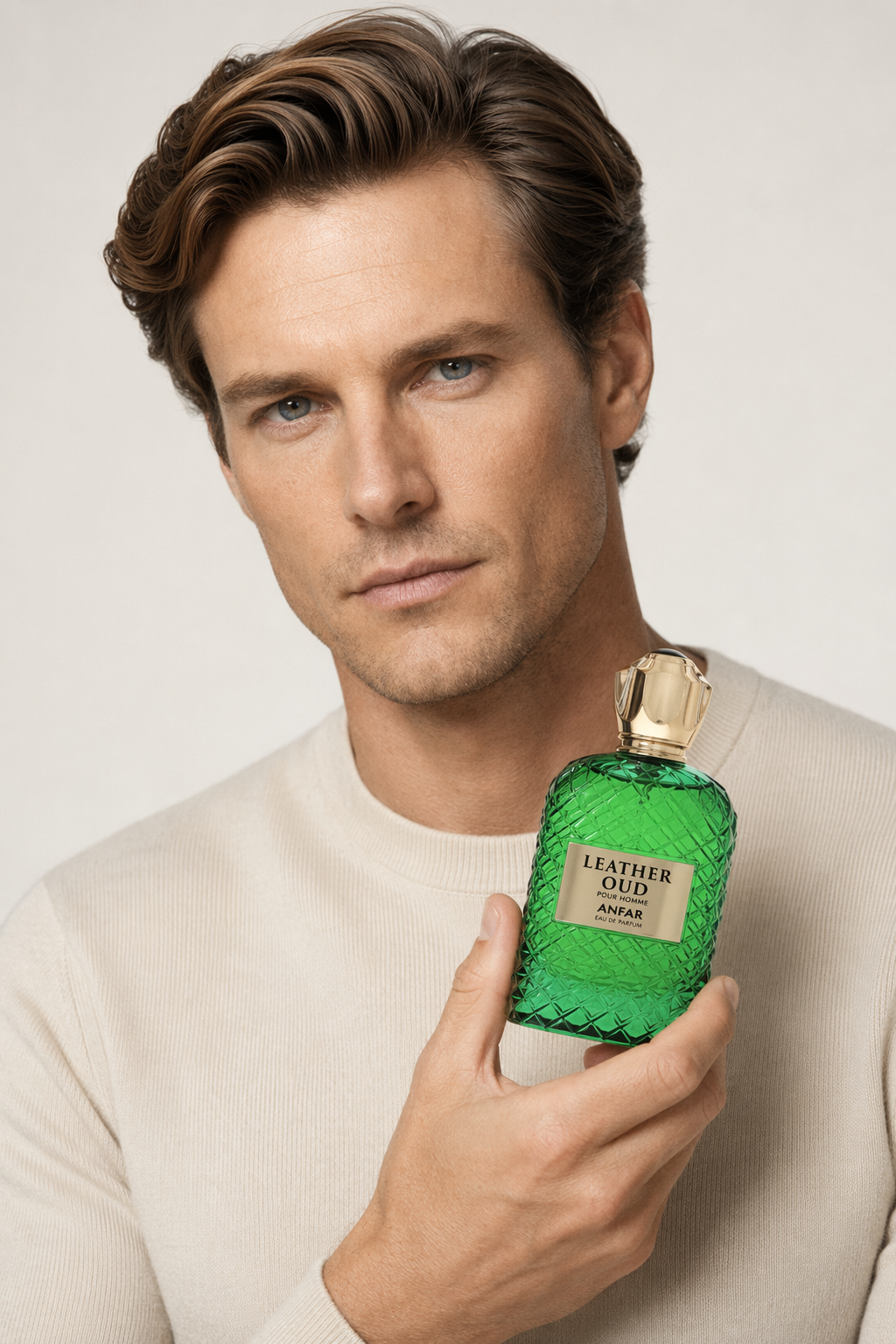 Anfar Leather Oud Eau De Parfum Spray By Anfar Default