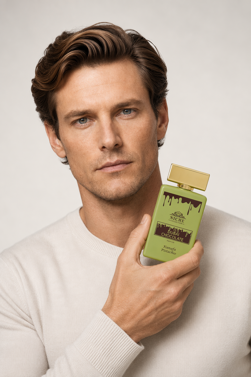 Khalis Niche Dubai Chocolate Kunafa Pistachio Parfum Spray By Khalis Default