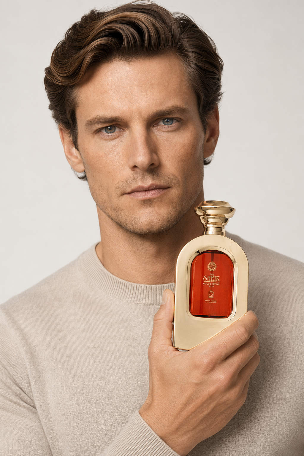 Khalis The Sheik N.77 Luxury Gold Edition Eau De Parfum Spray By Khalis Default
