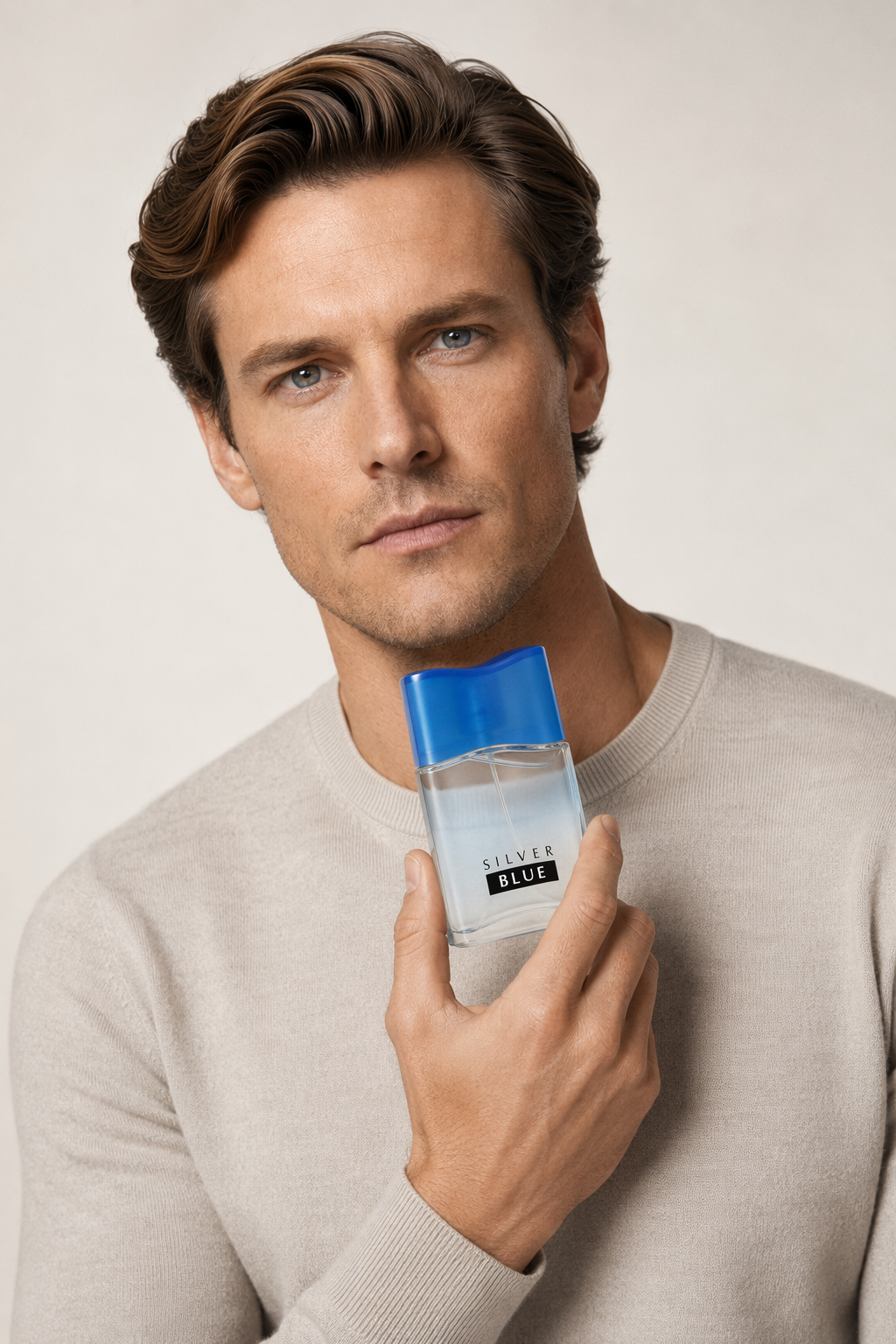 Fragluxe Silver Blue Eau De Toilette Spray By Fragluxe Default