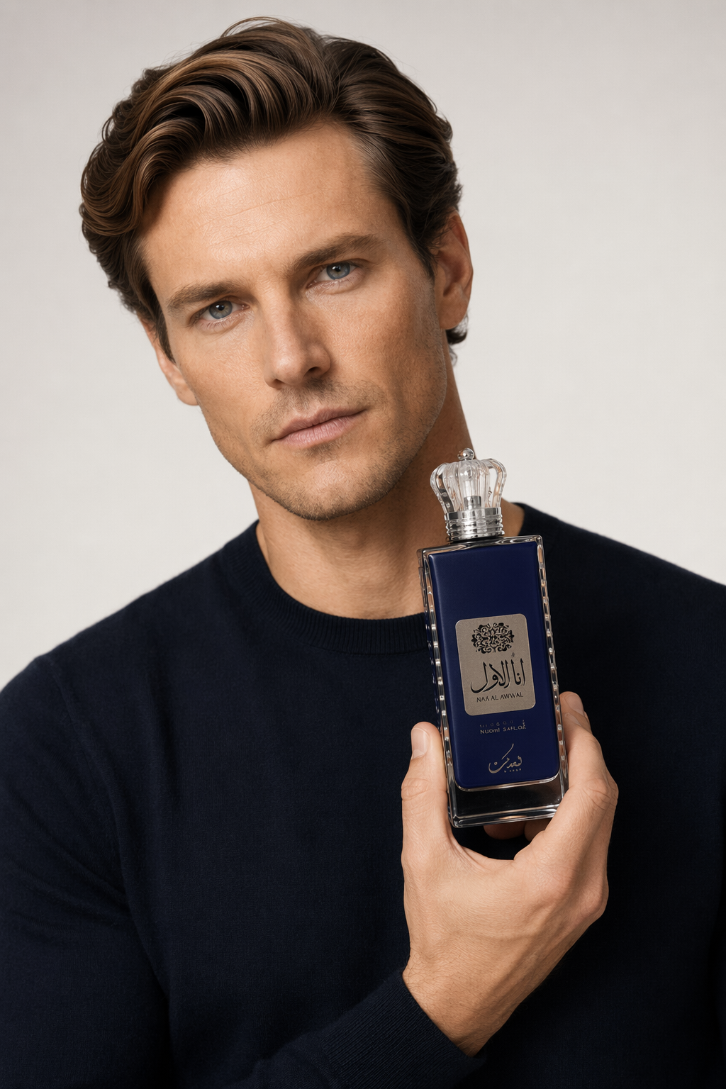 Ana Al Awwal Blue Eau De Parfum Spray By Nusuk Default