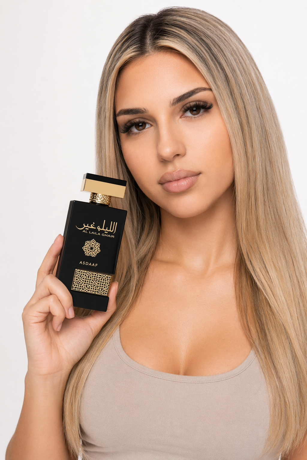 Lattafa Asdaaf Al Laila Ghair Eau De Parfum Spray (Unisex) By Lattafa Default