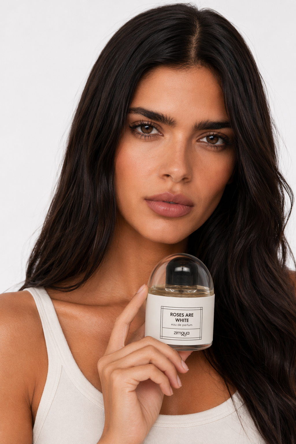Afnan Zimaya Roses Are White Eau De Parfum Spray (Unisex) By Afnan Default