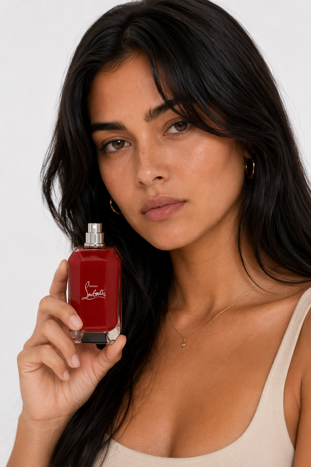 Christian Louboutin Loubirouge Eau De Parfum Spray with pouch By Christian Louboutin Default