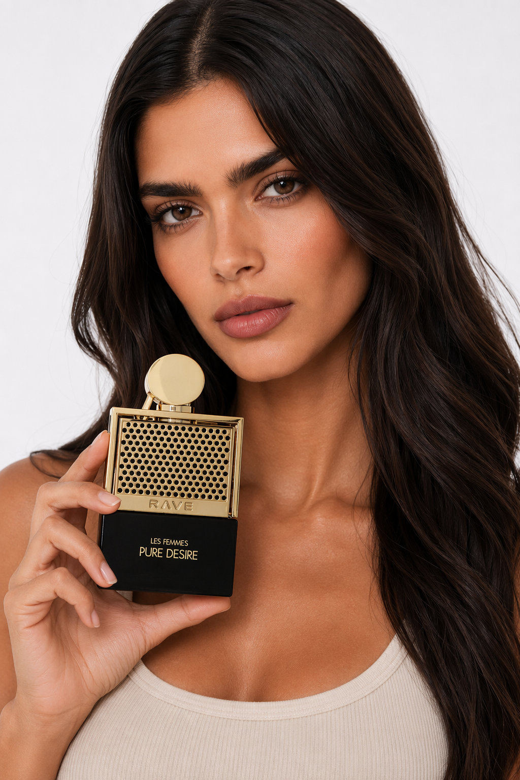 Lattafa Rave Pure Desire Gold Eau De Parfum Spray (Unboxed) By Lattafa Default