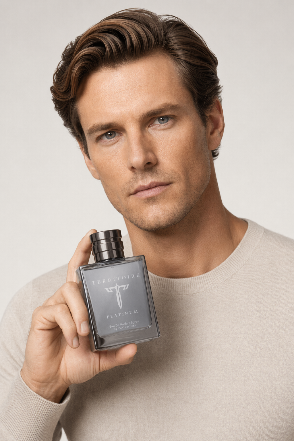 Territoire Platinum Eau De Parfum Spray By YZY Perfume Default