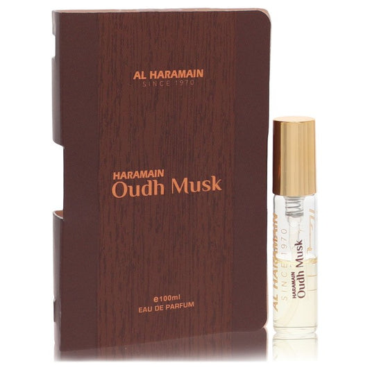 Al Haramain Oudh Musk Vial (sample) By Al Haramain