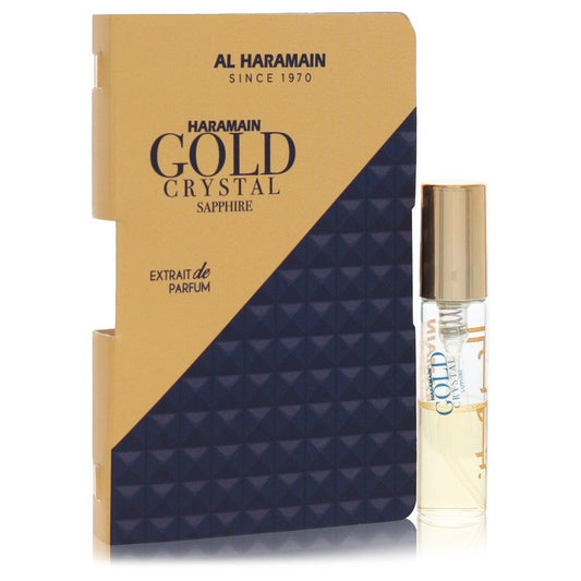 Al Haramain Gold Crystal Sapphire Vial (sample) By Al Haramain