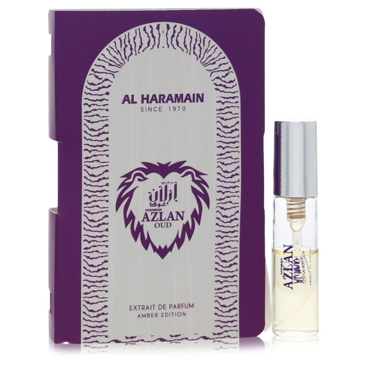 Al Haramain Azlan Oud Amber Vial (sample) By Al Haramain
