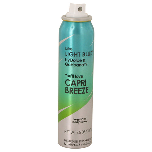 Designer Imposters Capri Breeze Body Spray (Tester) By Parfums De Coeur