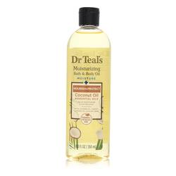 Dr Teal's Moisturizing Bath & Body Oil Nourishing Coconut Oil with Essensial Oils, Jojoba Oil, Sweet Almond Oil and Coco