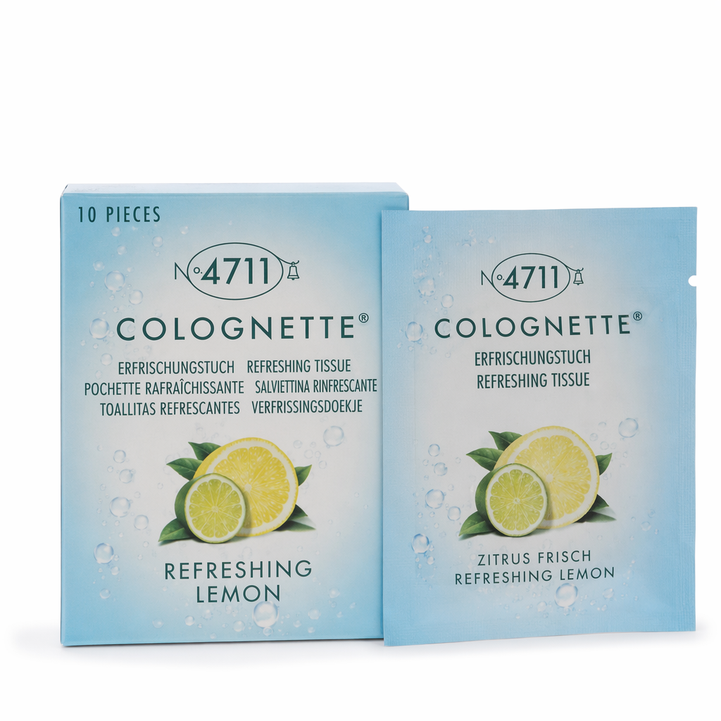 4711 Colognette Refreshing Lemon Box Of 10 Refreshing Tissues By 4711 Default
