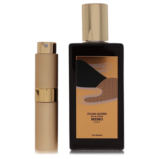 Italian Leather Travel Spray By Memo