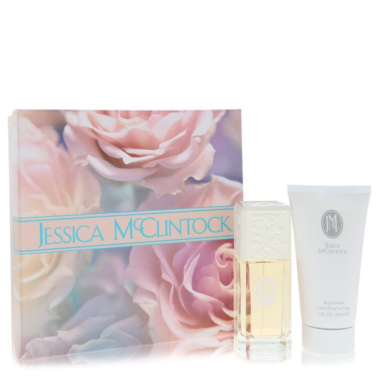 Jessica Mc Clintock Gift Set, 3.4 oz Eau De Parfum Spray + 5 oz Body Lotion By Jessica McClintock