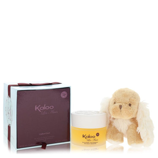 Kaloo Les Amis Eau De Senteur Spray / Room Fragrance Spray (Alcohol Free) + Free Fluffy Puppy By Kaloo