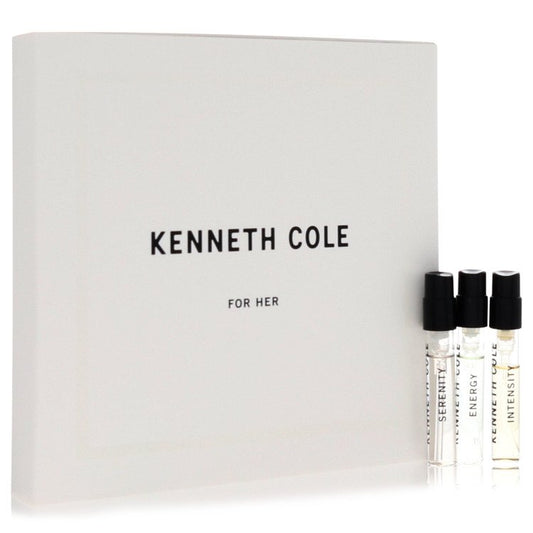 Kenneth Cole For Her Gift Set - Mini Gift Set - .13oz EDP Kenneth Cole For Her +0.05oz EDT Serenity +0.05oz EDT Energy+ 0.05oz EDT Intensity By Kenneth Cole