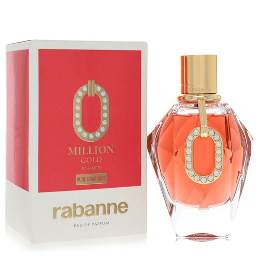 Paco Rabanne Million Gold Pure Diamonds Eau De Parfum Spray By Paco Rabanne