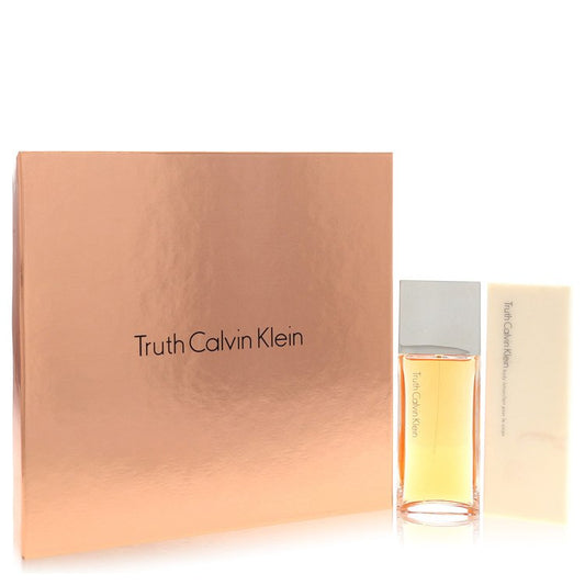 Truth Gift Set, 1.7 oz Eau De Parfum Spray + 3.4 oz Body Lotion By Calvin Klein
