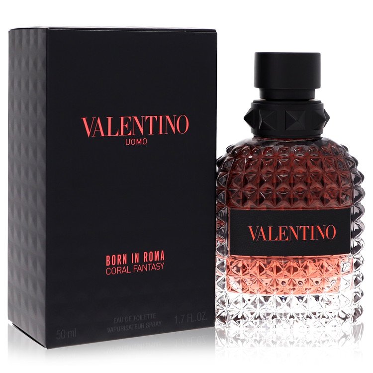 Valentino Uomo Born In Roma Coral Fantasy Eau De Toilette Spray By Valentino