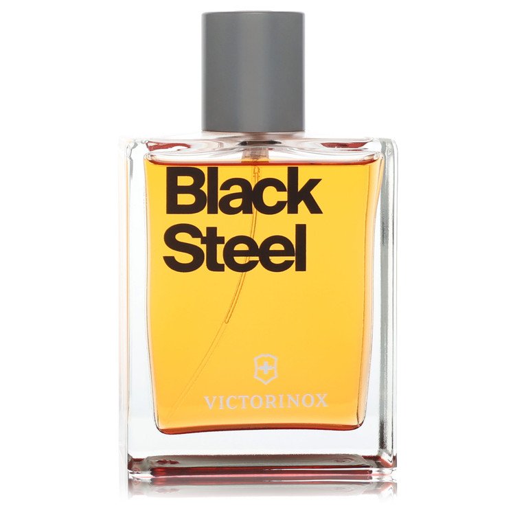 Swiss Army Black Steel Eau De Toilette Spray (Tester) By Victorinox